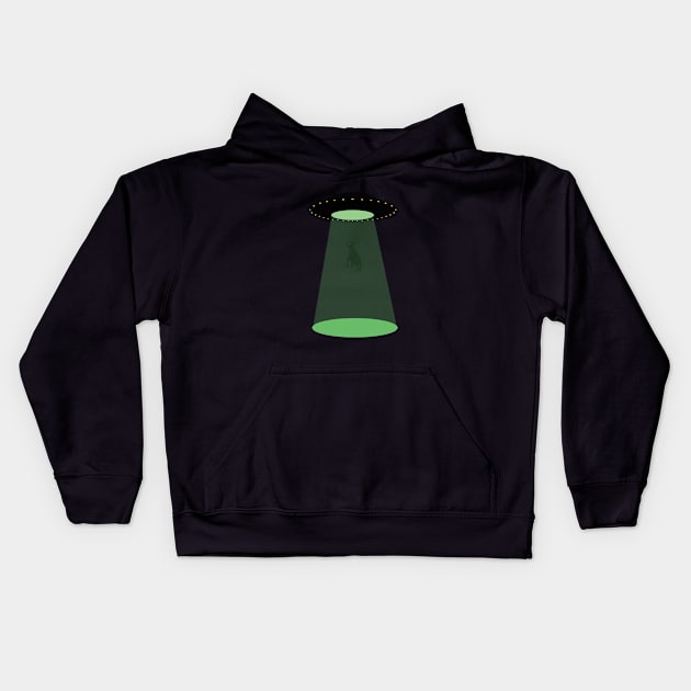 It cames from outerspace ! Kids Hoodie by JorisLAQ